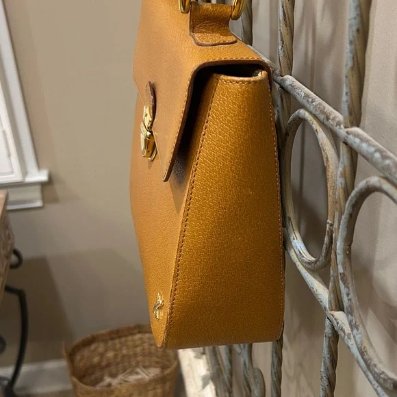 Paloma Picasso Tan Leather Satchel - Picture 5 of 16